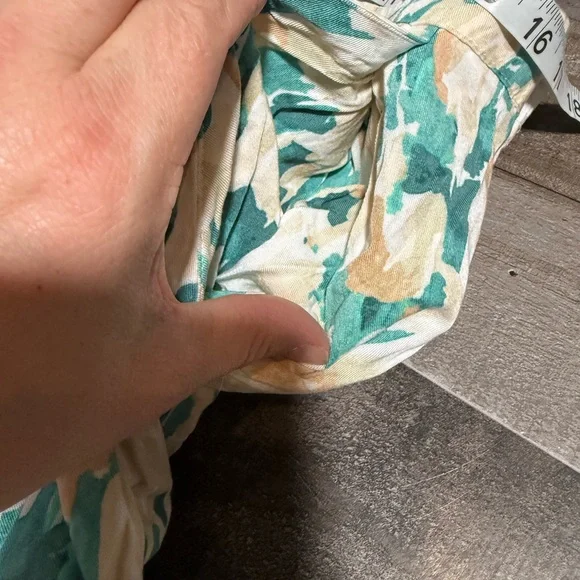 Anthropologie‎ Maeve Gabriela High Rise Wide Leg Pants- Large - Picture 7 of 10